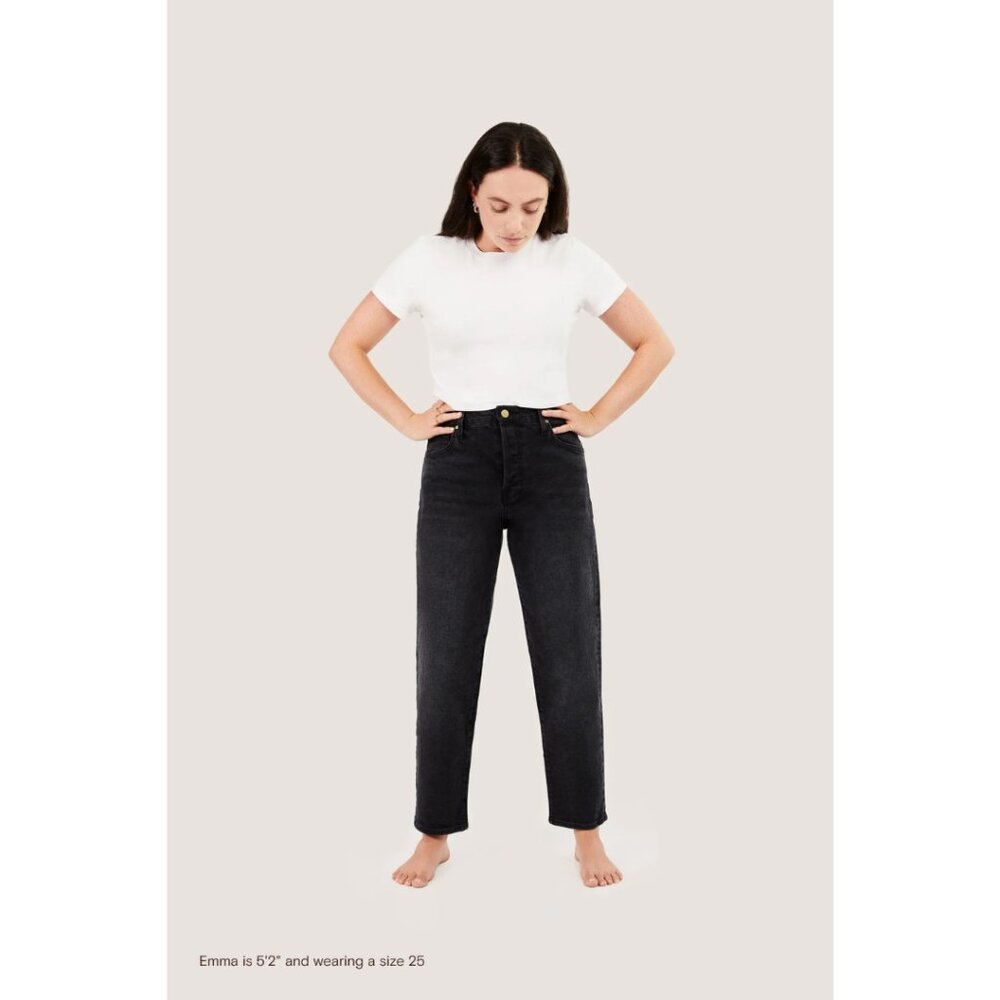 Nelle Atelier - Petite Loose Straight Leg Jean